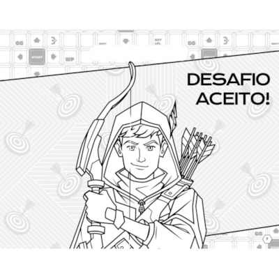 Segunda imagem do produto Robin Hood Gamer | Game das Cores | Paloma Blanca