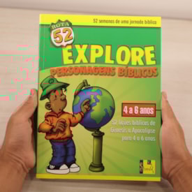 Segunda imagem do produto Rota 52 |  Explore os Personagens Bíblicos | 52 Lições Bíblicas de Gênesis a Apocalipse |  De 4 a 6 Anos