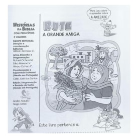 Segunda imagem do produto Rute a Grande Amiga | Histórias da Bíblia Com Princípios e Valores 4