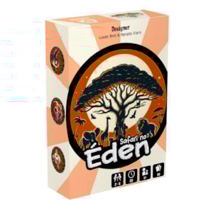 Safari no Éden | Jogo De Cartas | Livreto