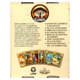 Segunda imagem do produto Safari no Éden | Jogo De Cartas | Livreto