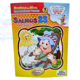 Salmos 23 Para Crianças | Histórias da Bíblia Com Princípios e Valores 7