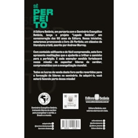 Segunda imagem do produto Sê Perfeito | Andrew Murray
