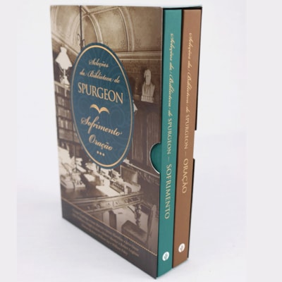 Segunda imagem do produto Seleções da Biblioteca de Spurgeon | Box - Sofrimento e Oração | Capa Dura