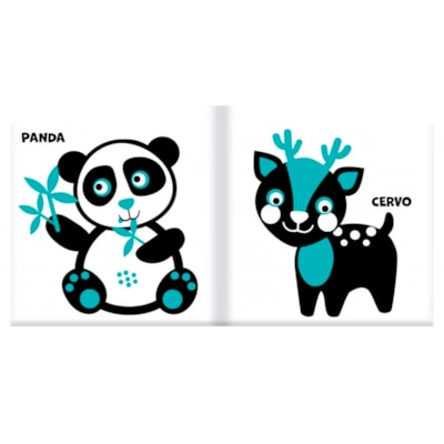 Segunda imagem do produto Selva | Livro de Pano | Chocalho