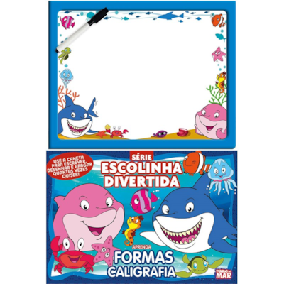 Segunda imagem do produto Série Escolinha Divertida | Aprenda Formas Caligrafia
