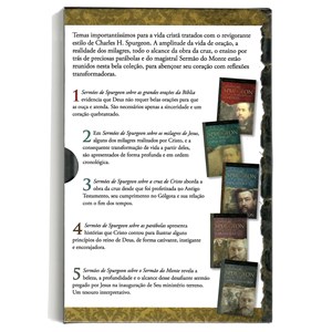 Sermões de Spurgeon | Box com 5 Livros | Capa Dura