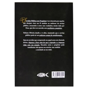 Segunda imagem do produto Servidor Público Com Propósito |  Fabiano Oliveira