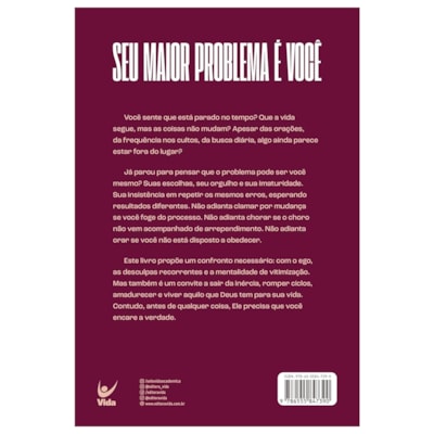 Segunda imagem do produto Seu Maior Problema é Você | Diego Menin