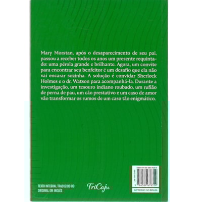 Segunda imagem do produto Sherlock Holmes | O signo dos quatro | Arthur Conan Doyle | Tricaju