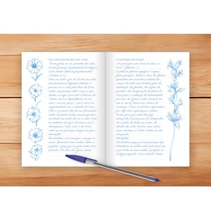 Sketch e Planner | Capa Brochura Coração em Chamas