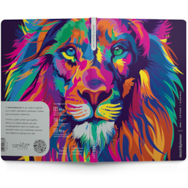 Segunda imagem do produto Sketch e Planner | Capa Brochura Lion Colors