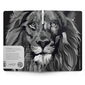 Segunda imagem do produto Sketch & Planner | Lion Colors Black & White