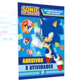 Sonic | Adesivos e Atividades | 3 a 5 anos