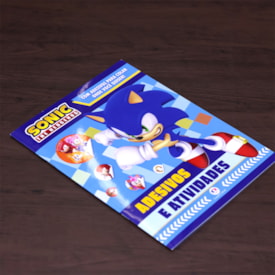 Segunda imagem do produto Sonic | Adesivos e Atividades | 3 a 5 anos