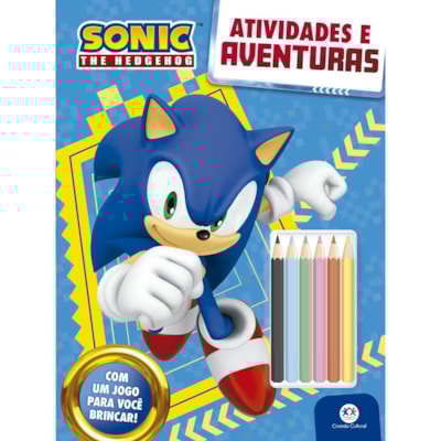 Sonic | Atividades E Aventuras | 3 A 5 Anos
