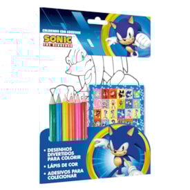 Sonic | Colorindo com Adesivos