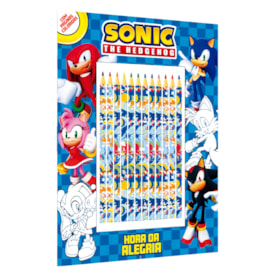 Sonic The Hedgehog | Hora da Alegria | Atividades e Desenhos Para Colorir