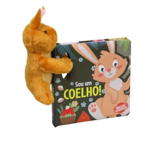 Sou um Coelho | Livro com Pelúcia | 1 a 4 Anos