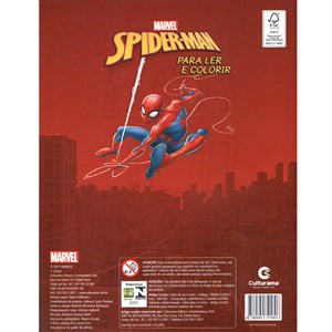 Spider-Man Para Ler e Colorir