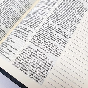 Sua Bíblia | Letra Normal | NVI | Espaço Anotações | Capa Vermelha e Cinza