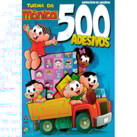Super Livro Turma da Monica | 500 Adesivos