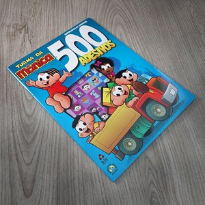 Super Livro Turma da Monica | 500 Adesivos