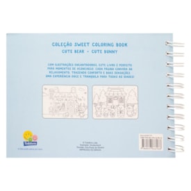 Segunda imagem do produto SWEET COLORING BOOK: CUTE BUNNY