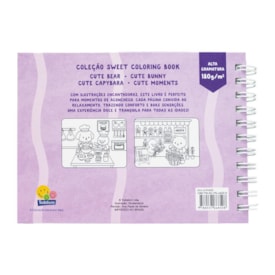 Segunda imagem do produto SWEET COLORING BOOK: CUTE MOMENTS