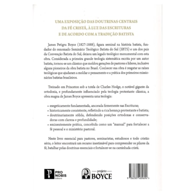 Segunda imagem do produto Teologia Sistemática | James P. Boyce | 2ª Edição