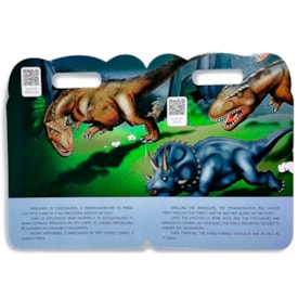 Segunda imagem do produto Tiranossauro Vai a Caça | QR Codes de Narrações em Inglês e Português