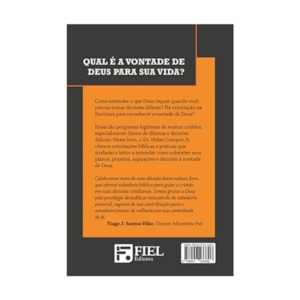 Segunda imagem do produto Tomando Decisões Segundo a Vontade de Deus | Edição Comemorativa 10 Anos Com Curso e Guia de Estudo