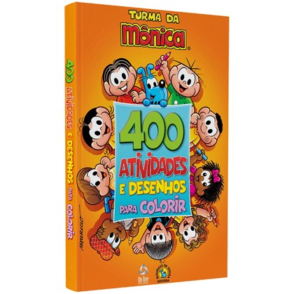 Turma da Mônica  400 Atividades e Desenhos para Colorir