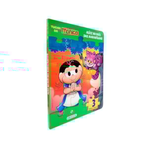 Segunda imagem do produto Turma da Mônica | Alice no País das Maravilhas | Quebra - Cabeças