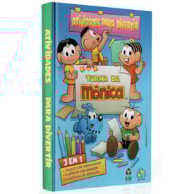Turma da Mônica | Atividades para Divertir | 3 em 1