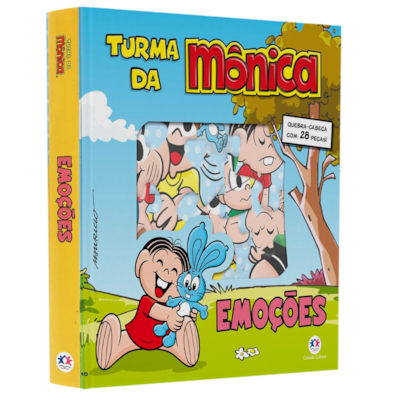 Turma da Mônica | Com Quebra Cabeça e Livro de Atividades