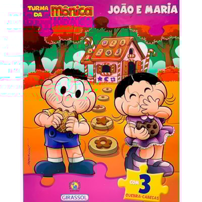 Turma da Mônica | João e Maria | Quebra - Cabeças