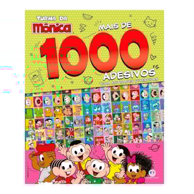 Segunda imagem do produto Turma da Mônica | Mais de 1000 Adesivos