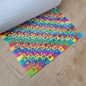 Turma da Mônica | Pranceta para Colorir com 1500 Adesivos