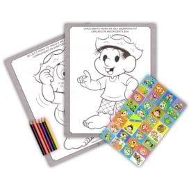 Segunda imagem do produto Turma do Chico Bento | Diversão com Adesivo