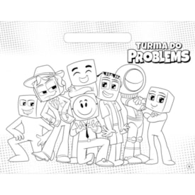 Segunda imagem do produto Turma do Problems | Cores dos Amigos | Paloma Blanca