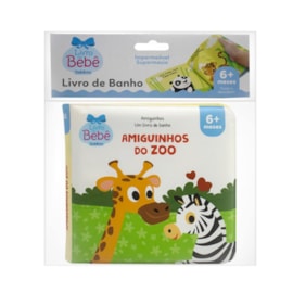 Um Livro de Banho | Amiguinhos do Zoo | 6 a 12 meses