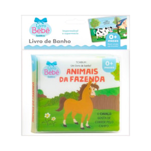 Um Livro de Banho | Animais da Fazenda | 0 a 6 meses