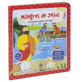 Um Livro para Pintar com Água | Milagres de Jesus