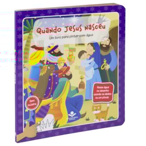 Um Livro para Pintar com Água | Quando Jesus Nasceu