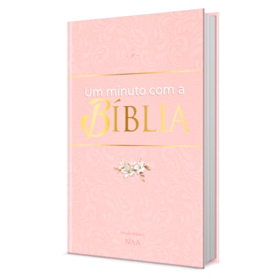 Um Minuto Com a Bíblia | Capa Rosa