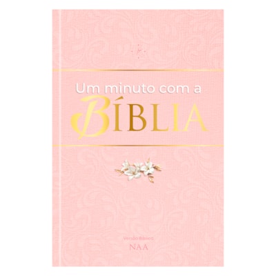 Segunda imagem do produto Um Minuto Com a Bíblia | Capa Rosa