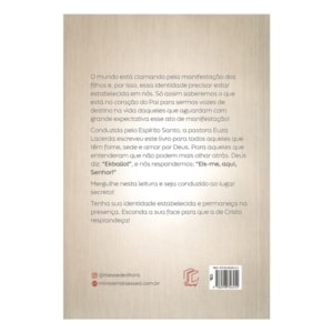 Segunda imagem do produto Uma Geração Sem Face | Pra. Euza Lacerda