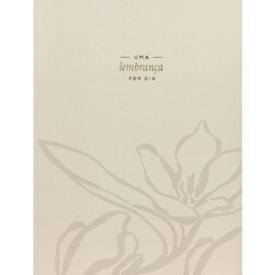 Uma Lembrança Por Dia | Journal de Lembranças | Bege