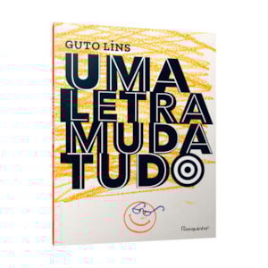 Segunda imagem do produto Uma Letra Muda Tudo | Guto Lins